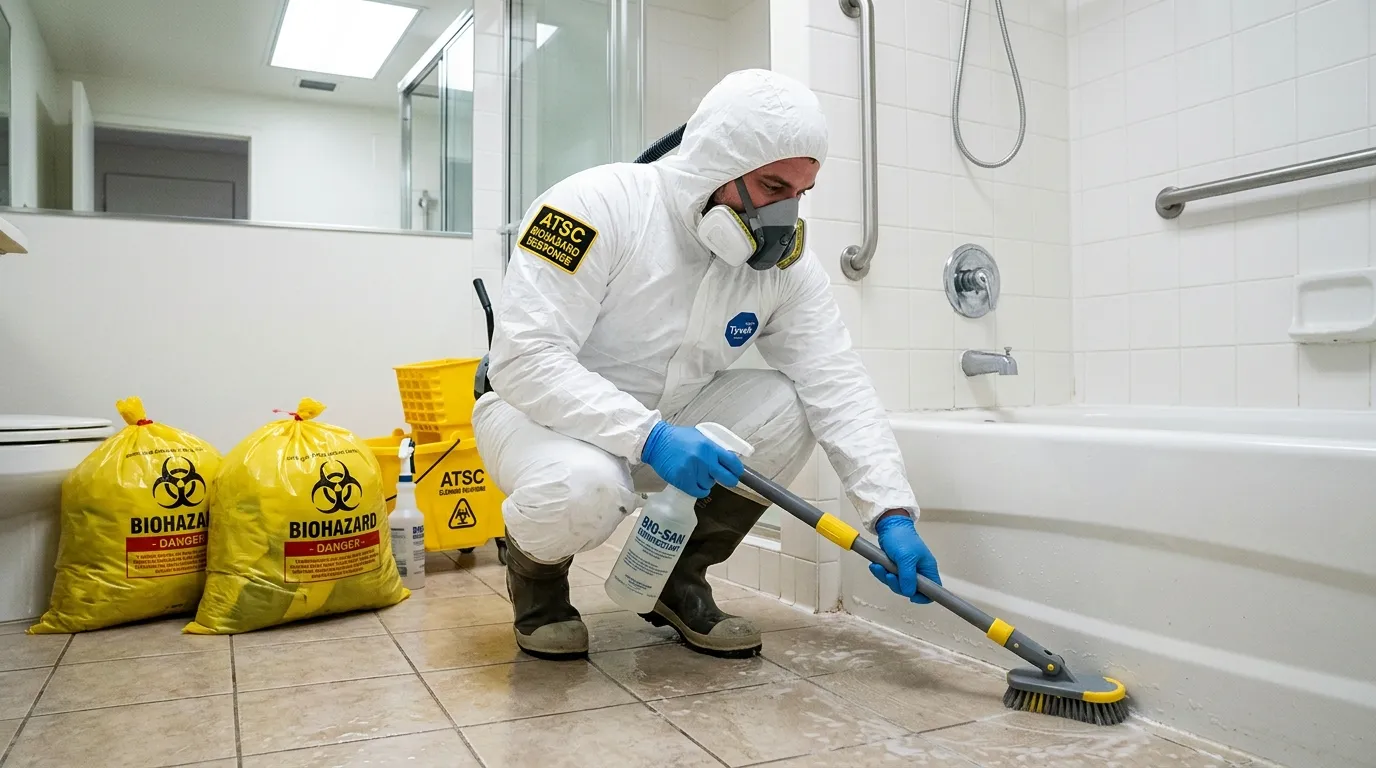 Decontamination equipment deployed for Blood Cleanup in Arden Hills